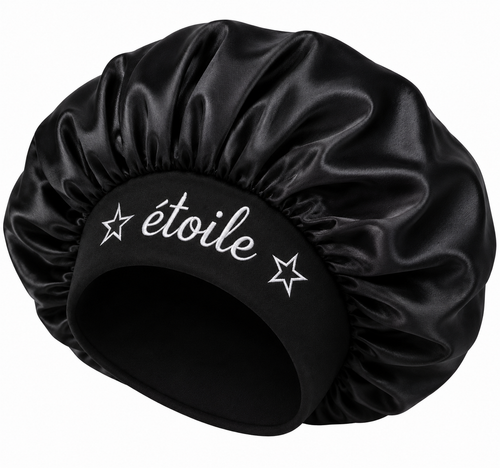 Bonnet en satin personnalisé
